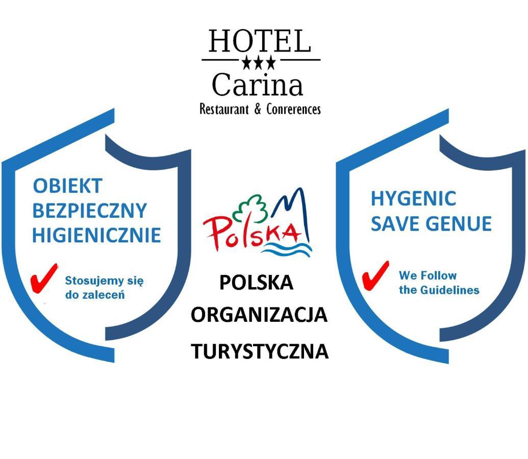 Carina Hotel Tczew Buitenkant foto